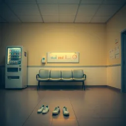 White Shoes in the Waiting Room