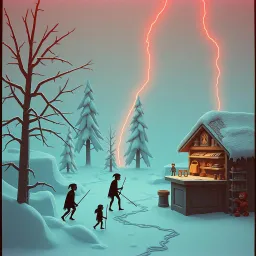 Elves Beneath the Ice