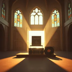 In God's house