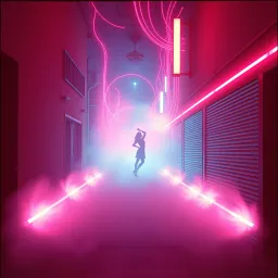 Vanishing into the Night