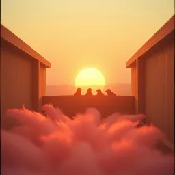 The Fate Parade of Feathered Dreams