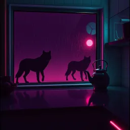 Knock knock wolves at the door