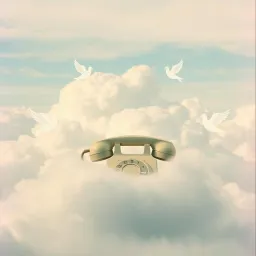 My Mom is calling from heaven