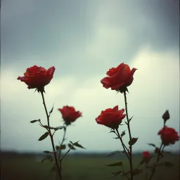 Roses in the Rain