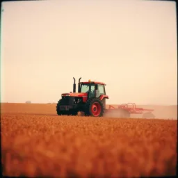Kubota red dreams in motion