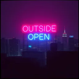 OUTSIDE OPEN