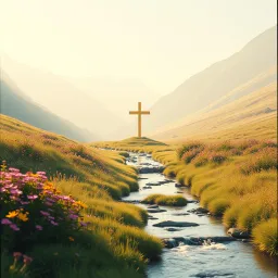 In the valley of my heart