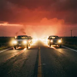 Ghost Convoy in the Sky