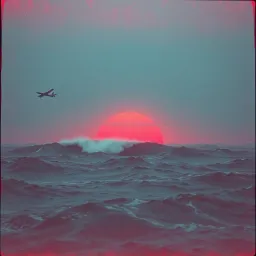 Blood Dropping the Ocean