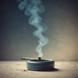 My cigarette