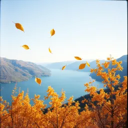 Herbstfarben in Norwegen