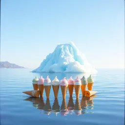 Gelado, Iceberg