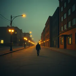 Street Lights On
