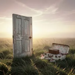 SOMEWHERE BETWEEN LEAVING AND STAYING
