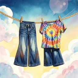 Bell Bottoms and Rainbows