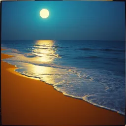 Shadows on golden sands