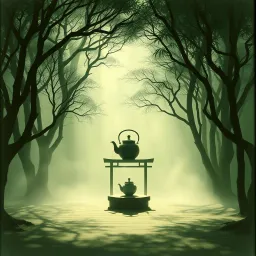 皮查依在神木區泡茶
