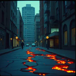 Melting in the Cracks