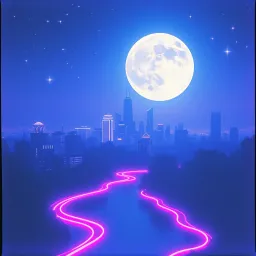 Moonlit echoes