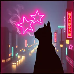 Cat smoke