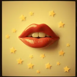 Chocolate coated kisses