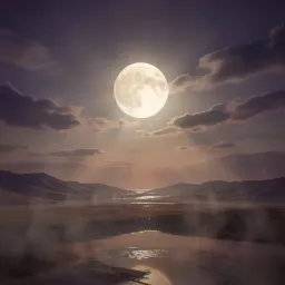 Release and Think full moon
