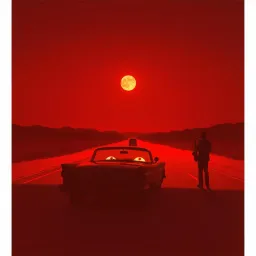 Red night