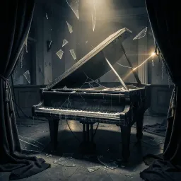 Broken Piano