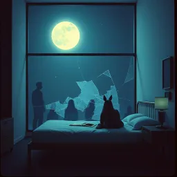 Moonlight On My Bed