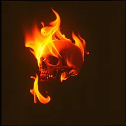 Up in flames
