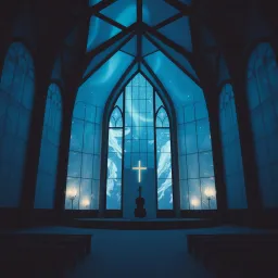 Blue Glass (January’s Peak)