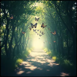 Butterflies, I'm in awe