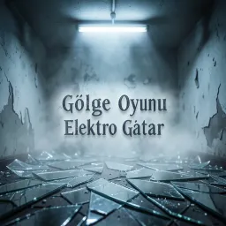 Gölge oyunu elektro gitar