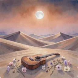 Desert Moon Rising