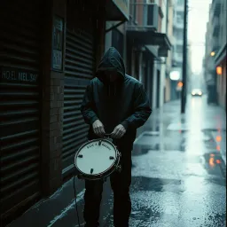 Drumming in the Rain