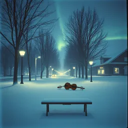 Eisige Stille