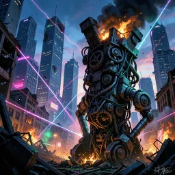 DIJ MONSTER – OPTIMUS HELLMACHINE