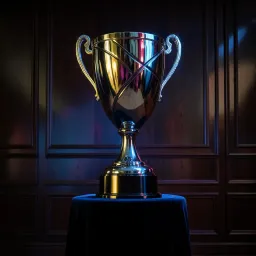 Metallic Trophy Heartbreak