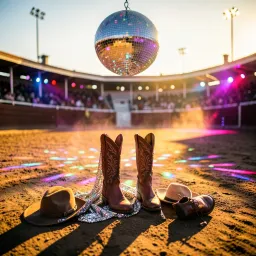 Disco vaquero