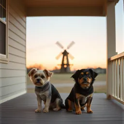 Two little doggies