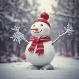 Snowman's Holiday Cheer