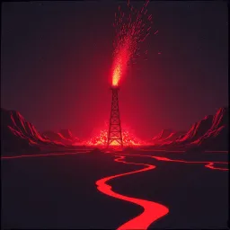 On fire
