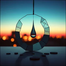 A shattered look