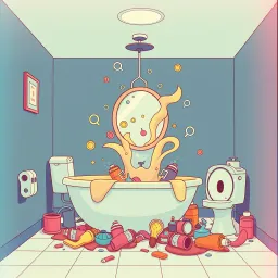 Who Blew Up the Bathroom?