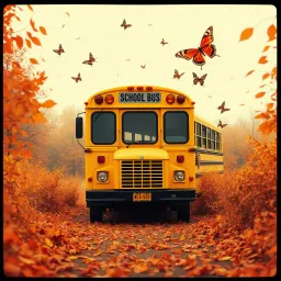 September Skies and Butterfly Goodbyes