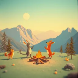 She’ll Be Coming ’Round the Mountain (4kids)