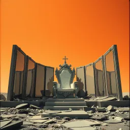 “Beneath the Orange Sky”