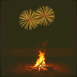Fireworks in the Sky