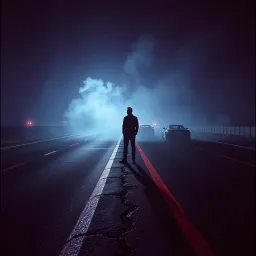 Nail in the Asphalt