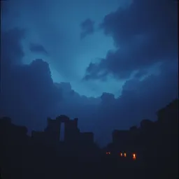 Weeping Shades of Indigo